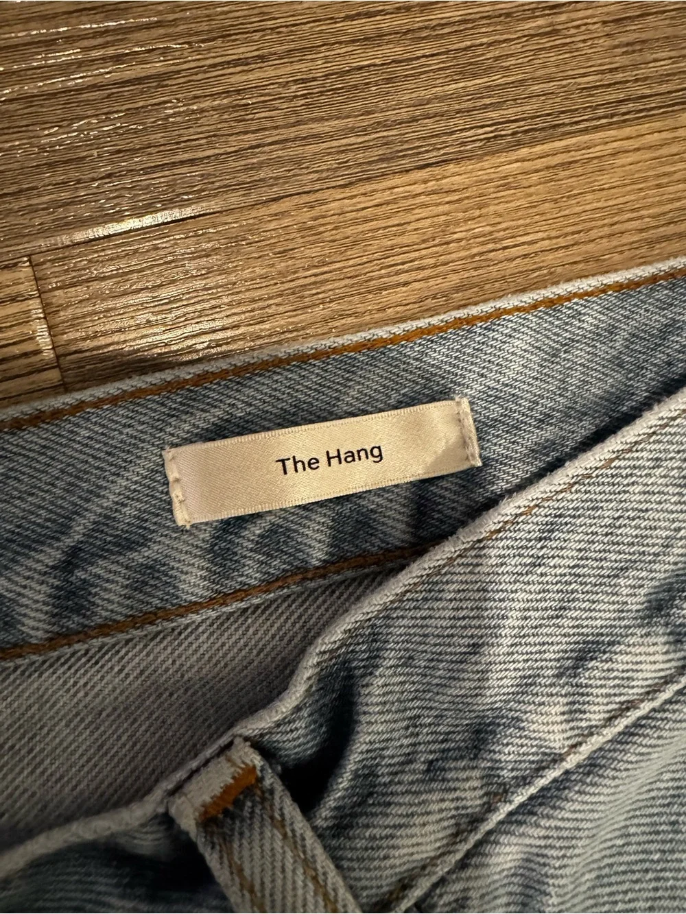 Frame The Hang Jeans in Johanna Wash 100% Regenerative Cotton Size 33 - Picture 4 of 6
